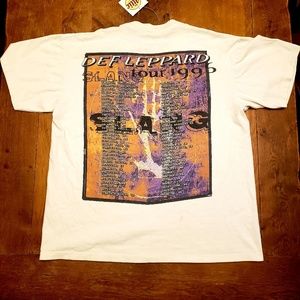 1996 Def Leppard concert shirt band tee